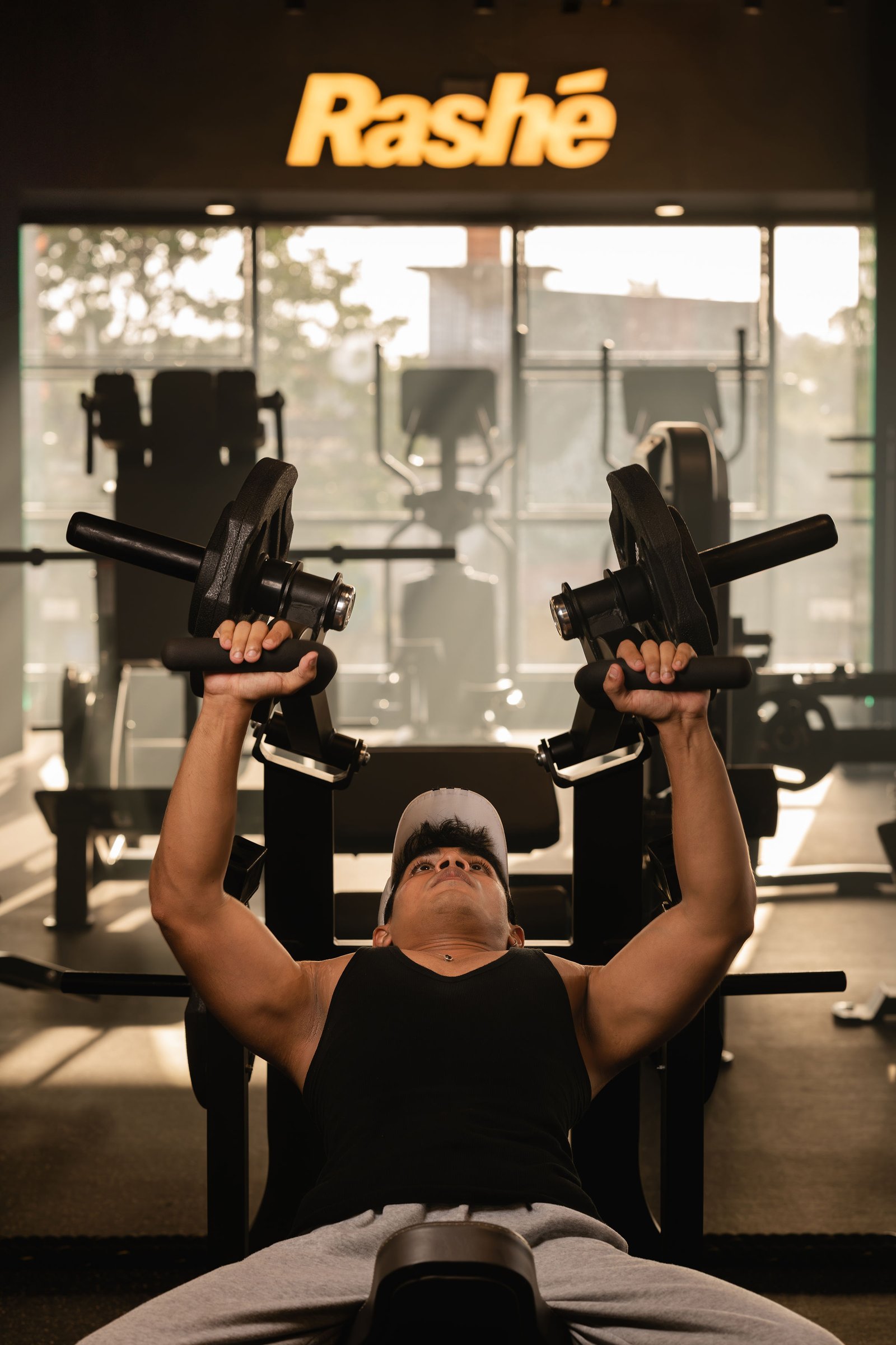 Gym ambience at Rashé Fitness